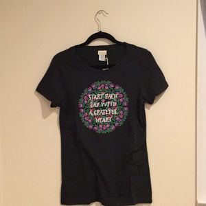 Natural Life Charcoal color short sleeve tee